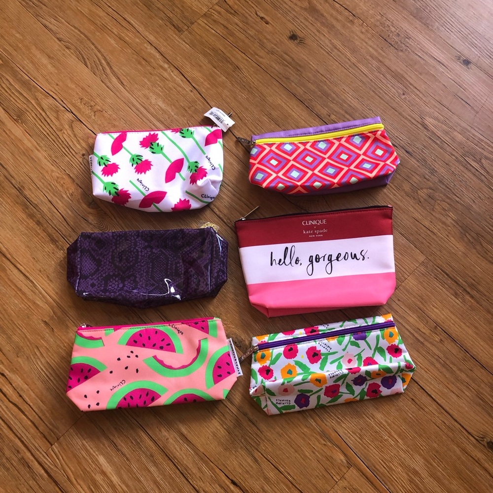 Clinique Cosmetic Cases/Set of 6